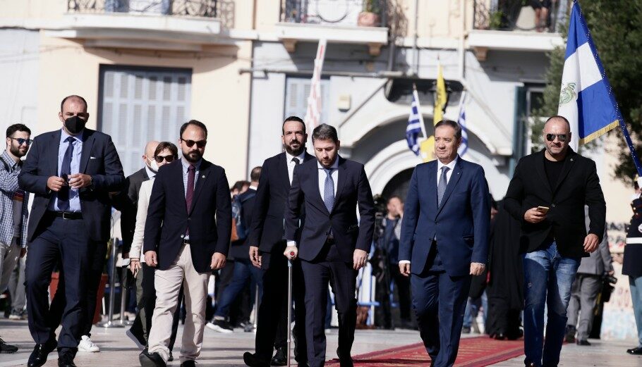 Ο Νίκος Ανδρουλάκης στον Άγιο Δημήτριο Θεσσαλονίκης © ΑΠΕ-ΜΠΕ