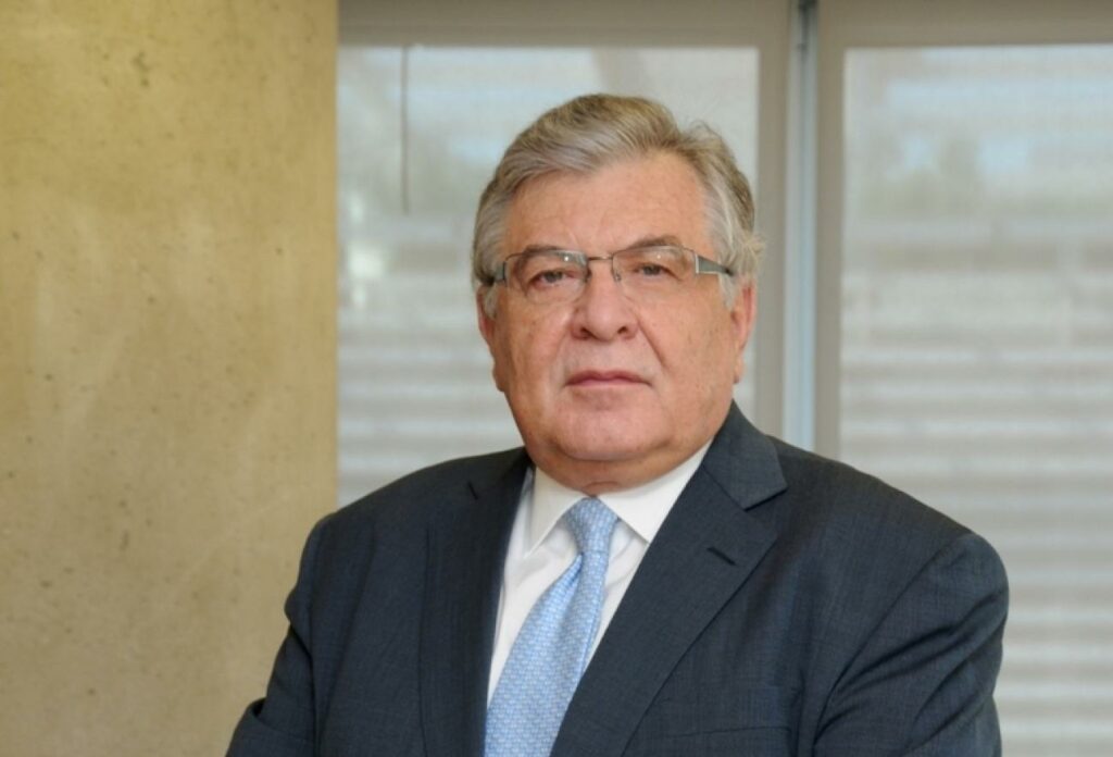 Ο πρόεδρος της Παγκρήτιας Τράπεζας, Δημ. Δημόπουλος ©ΔΤ
