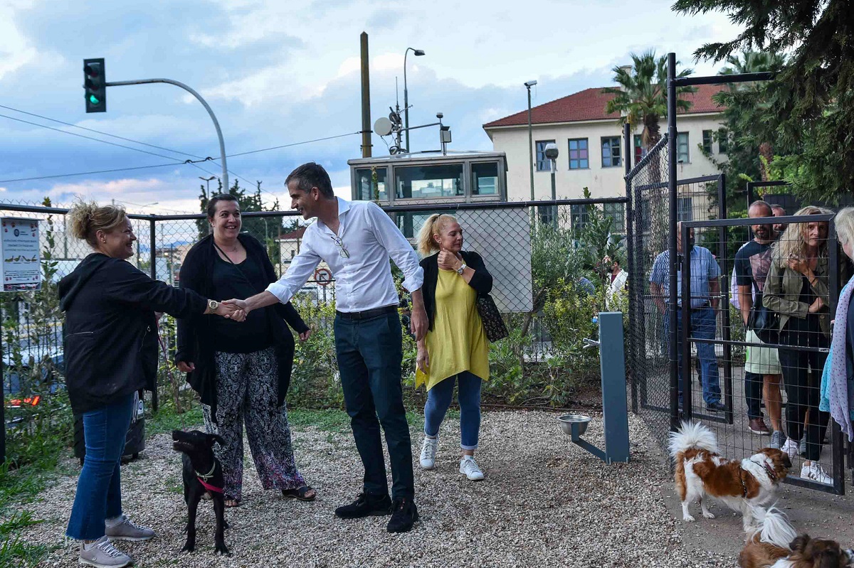Δήμος Αθηναίων, πάρκο σκύλων © ΔΤ