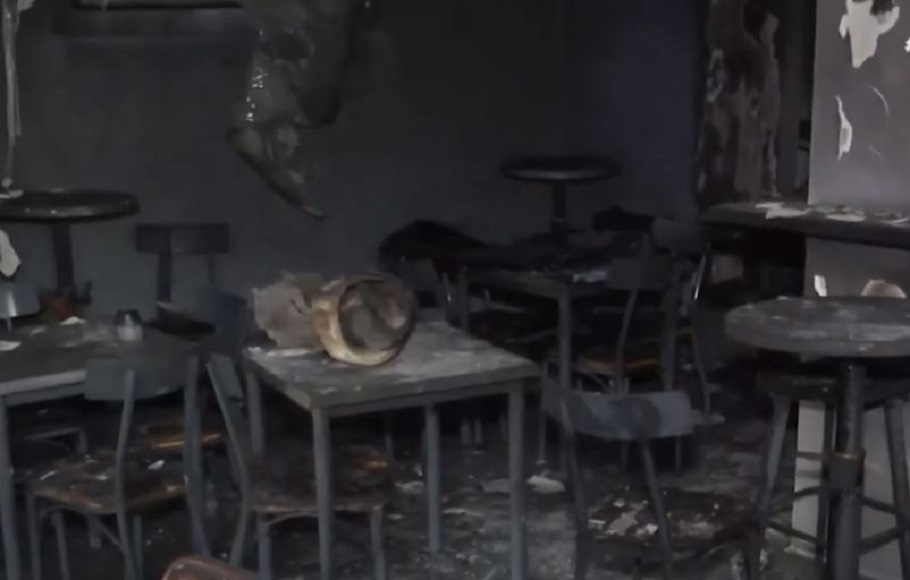 Ισχυρή έκρηξη σε καφετέρια στο Περιστέρι