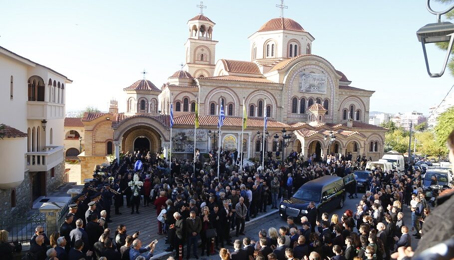 Εικόνες από την κηδεία του Αλ. Νικολαΐδη © Eurokinissi