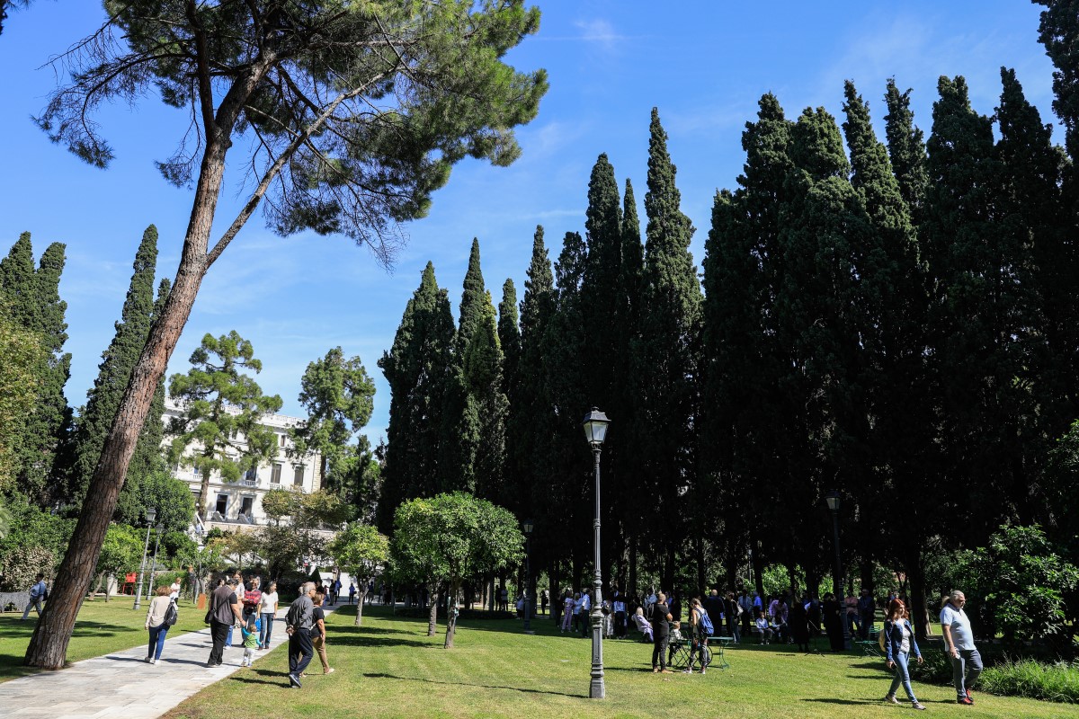 Ανοιχτός και πάλι για τους πολίτες ο κήπος του Προεδρικού Μεγάρου