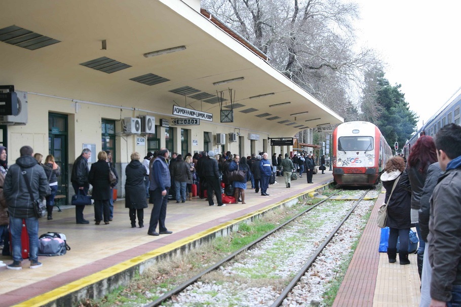 Εκτροχιασμός αμαξοστοιχίας στο Λιανοκλάδι