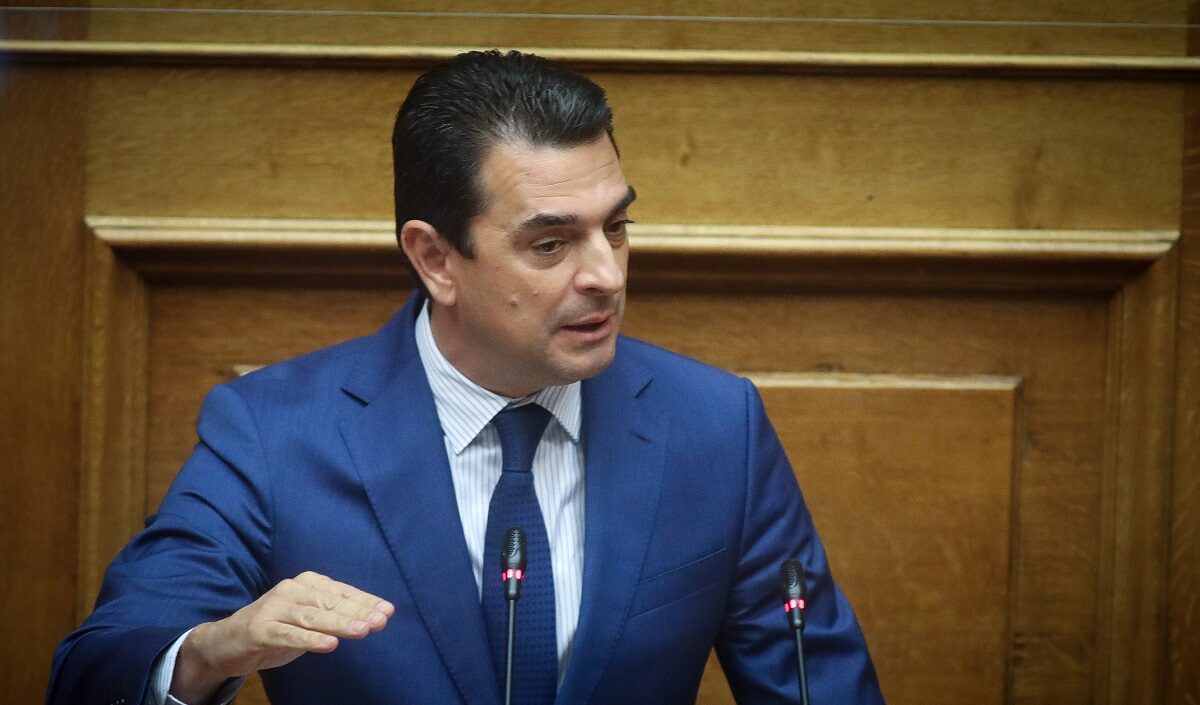 Ο Κώστας Σκρέκας στη Βουλή @Eurokinissi