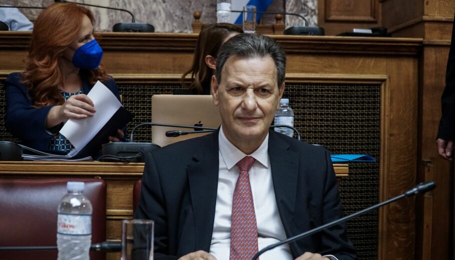 Ο Θ. Σκυλακάκης στην Επιτροπή Οικονομικών της Βουλής ©Eurokinissi