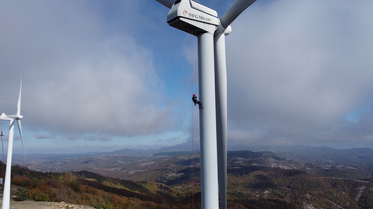 Enel Green Power: Άσκηση Eκκένωσης Aνεμογεννήτριας στη Ροδόπη