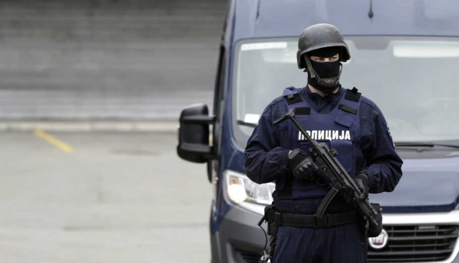 Αστυνομία στη Σερβία © EPA/ANDREJ CUKIC