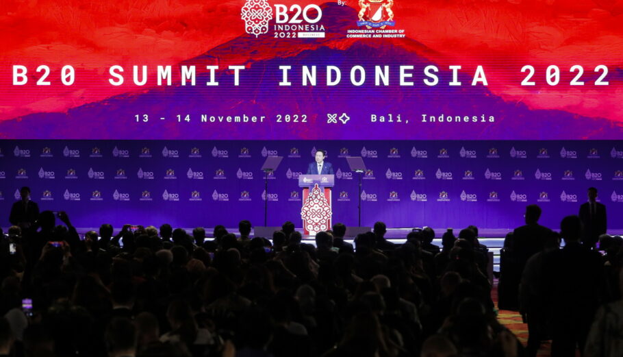 Η σύνοδος G20 στο Μπαλί της Ινδονησίας © EPA/MAST IRHAM