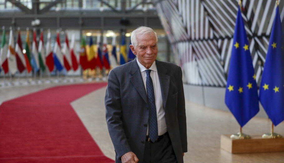 O Ύπατος Εκπρόσωπος της ΕΕ Ζοζέπ Μπορέλ © EPA/OLIVIER HOSLET