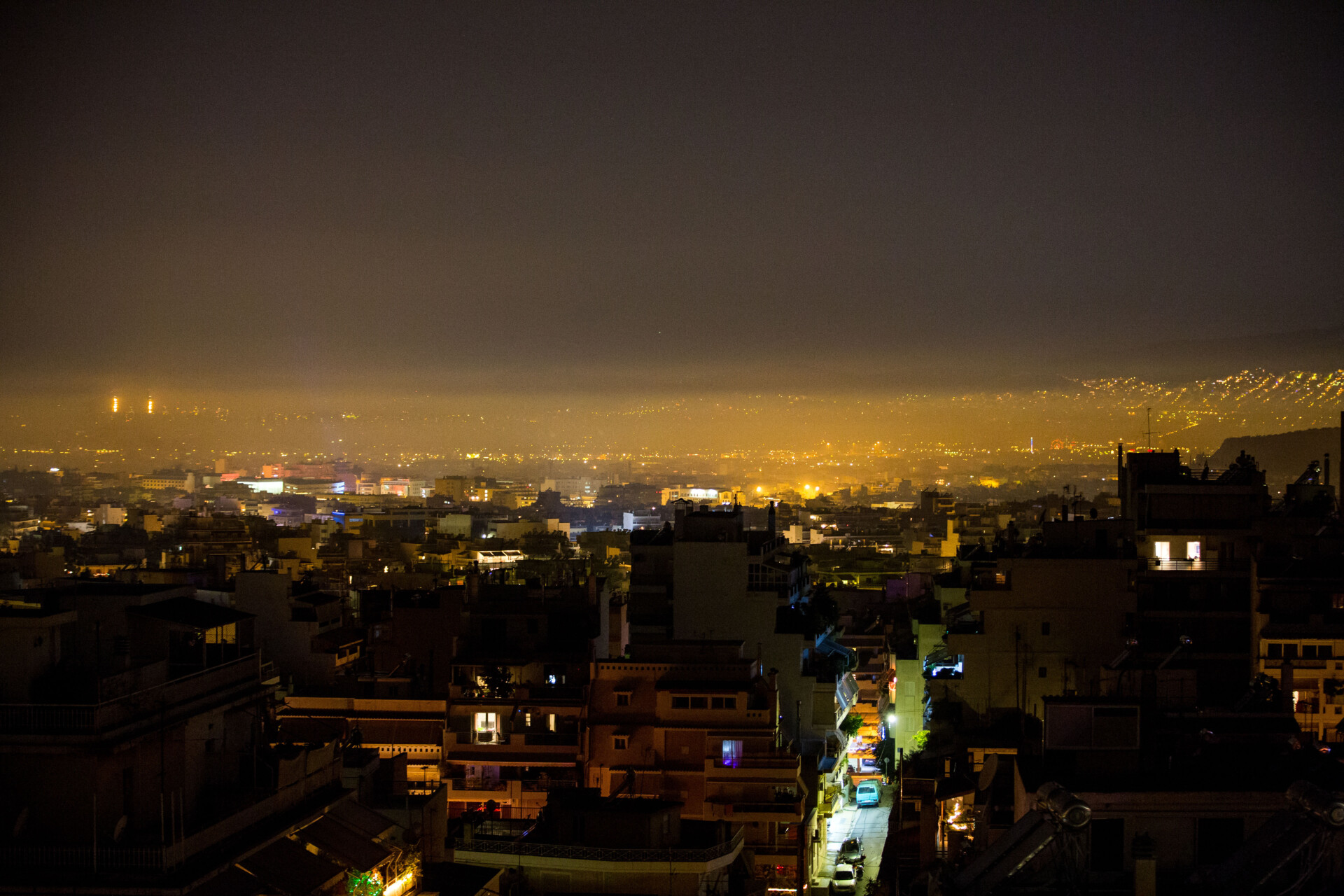 Αιθαλομίχλη στην Αθήνα © Ευρωκίνηση