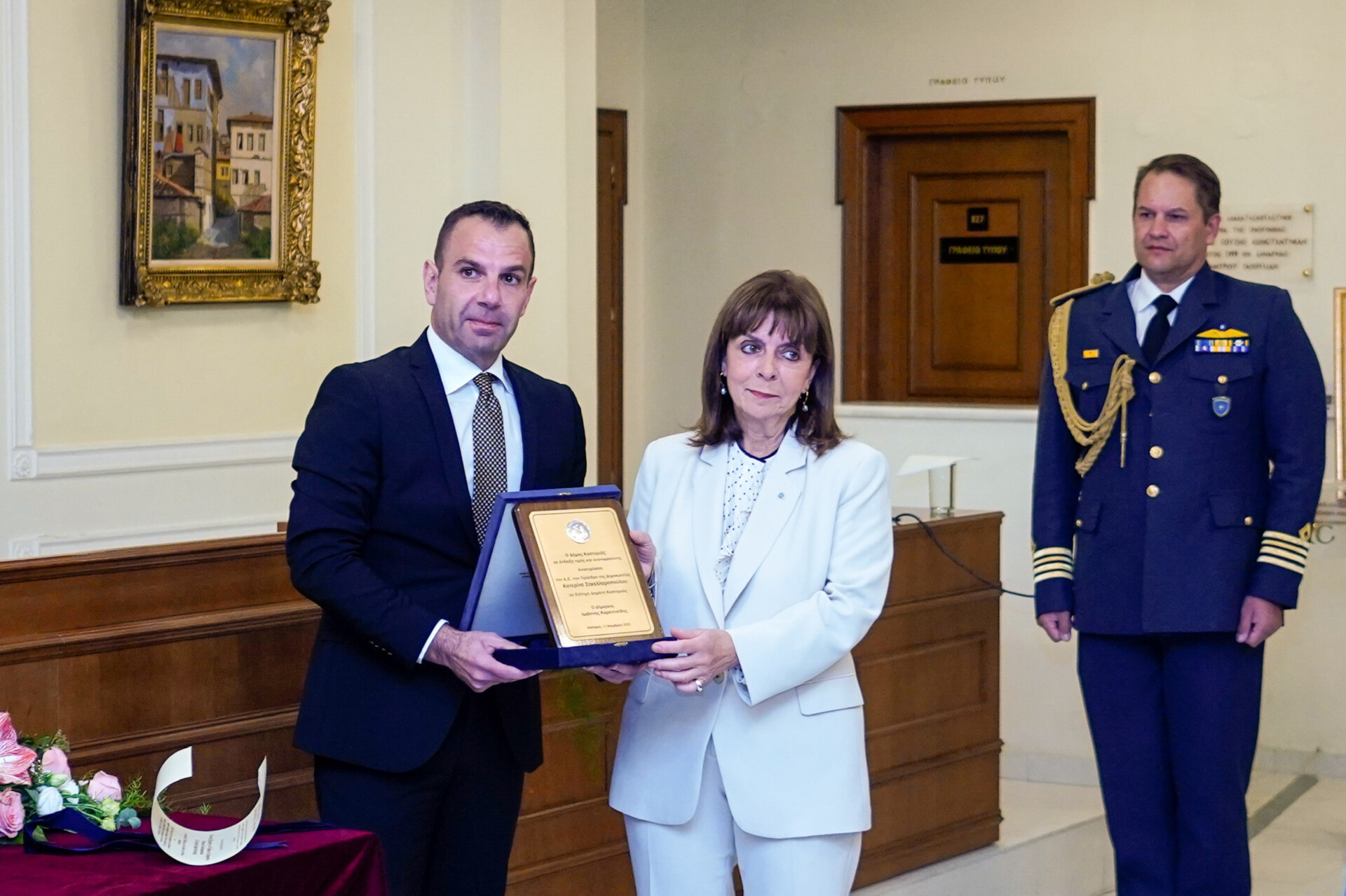 Επίτιμος δημότης Καστοριάς η ΠτΔ Κατερίνα Σακελλαροπούλου