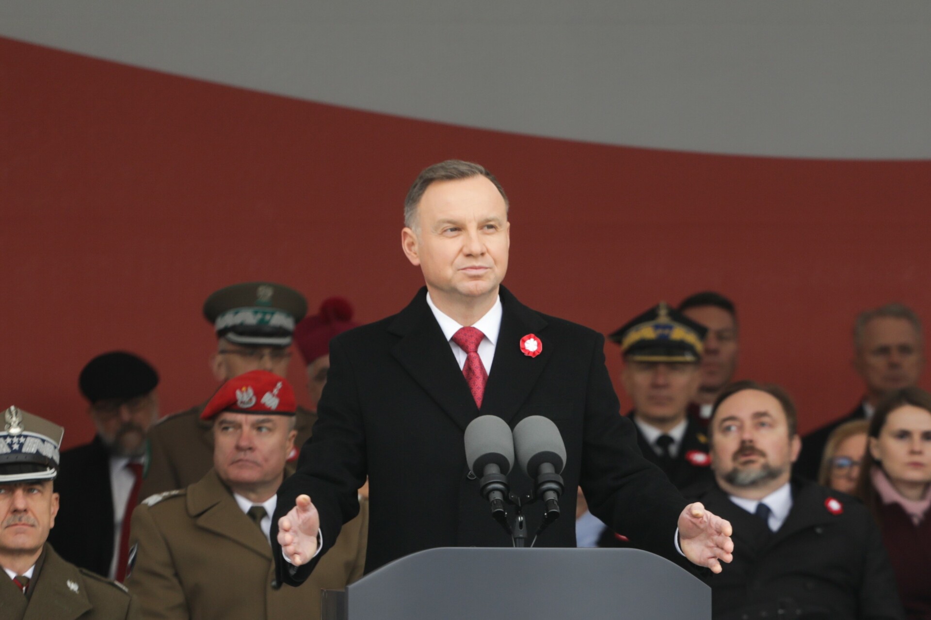 Ο πρόεδρος της Πολωνίας Αντρέι Ντούντα ©EPA/ALBERT ZAWADA POLAND OUT
