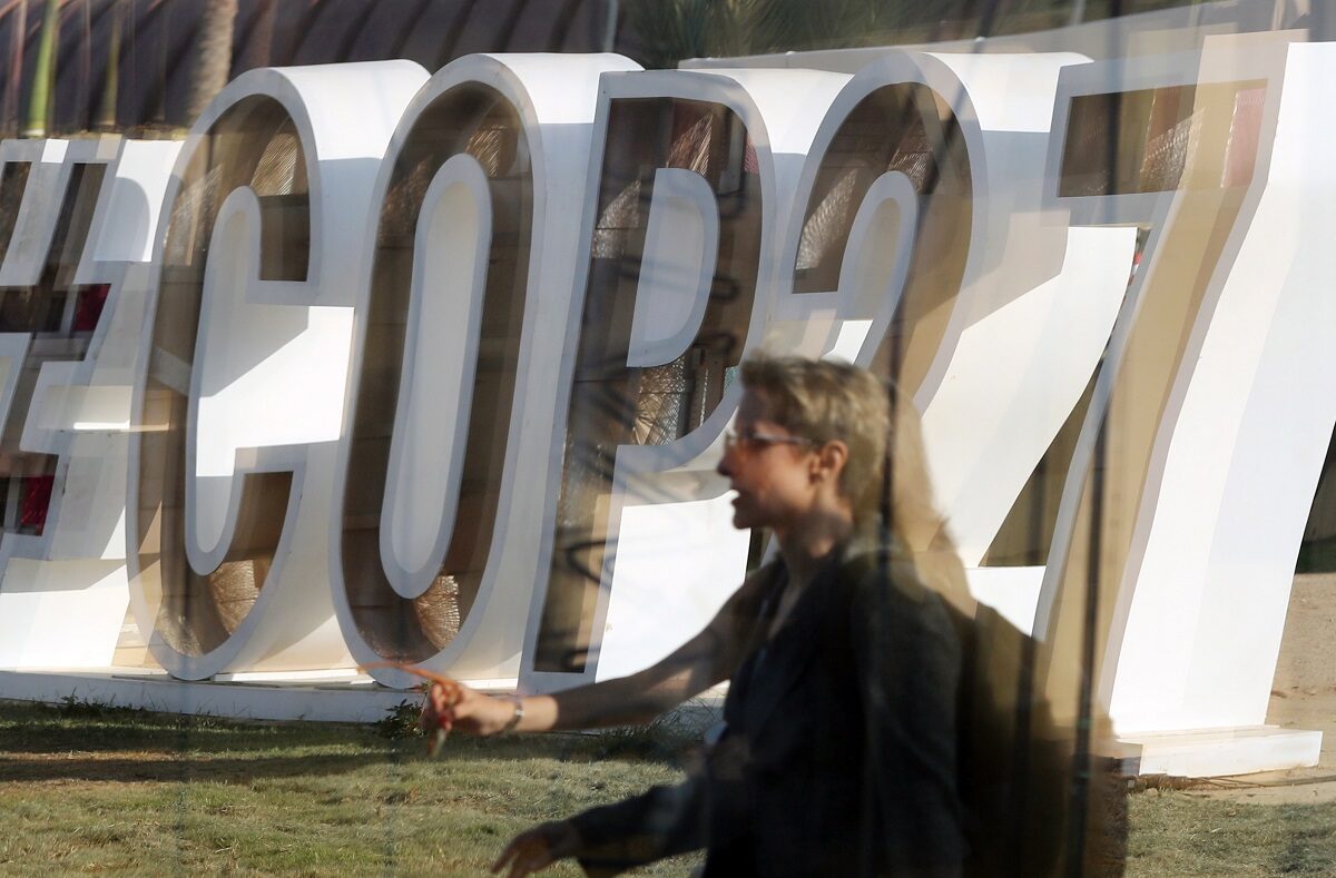 COP27 © EPA/KHALED ELFIQI