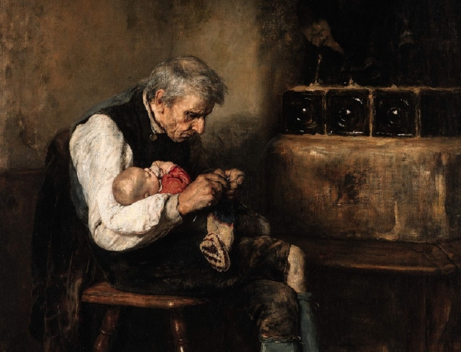O πίνακας «Grandfather and Child»