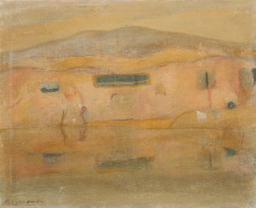  Το έργο «Cabanes de pèche» του Μιχάλη Οικονόμου © Bonhams