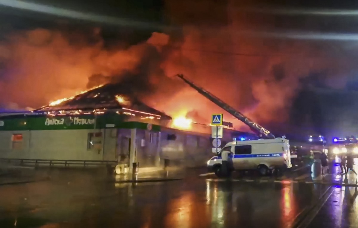 Ρωσία: Συνελήφθη ύποπτος για την πυρκαγιά σε μπαρ με 15 νεκρούς