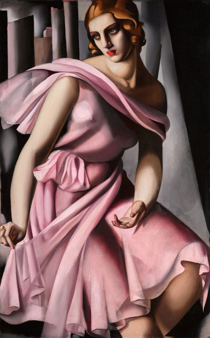 Ο πίνακας της Tamara de Lempicka «Portrait de Romana de la Salle» © Sotheby’s