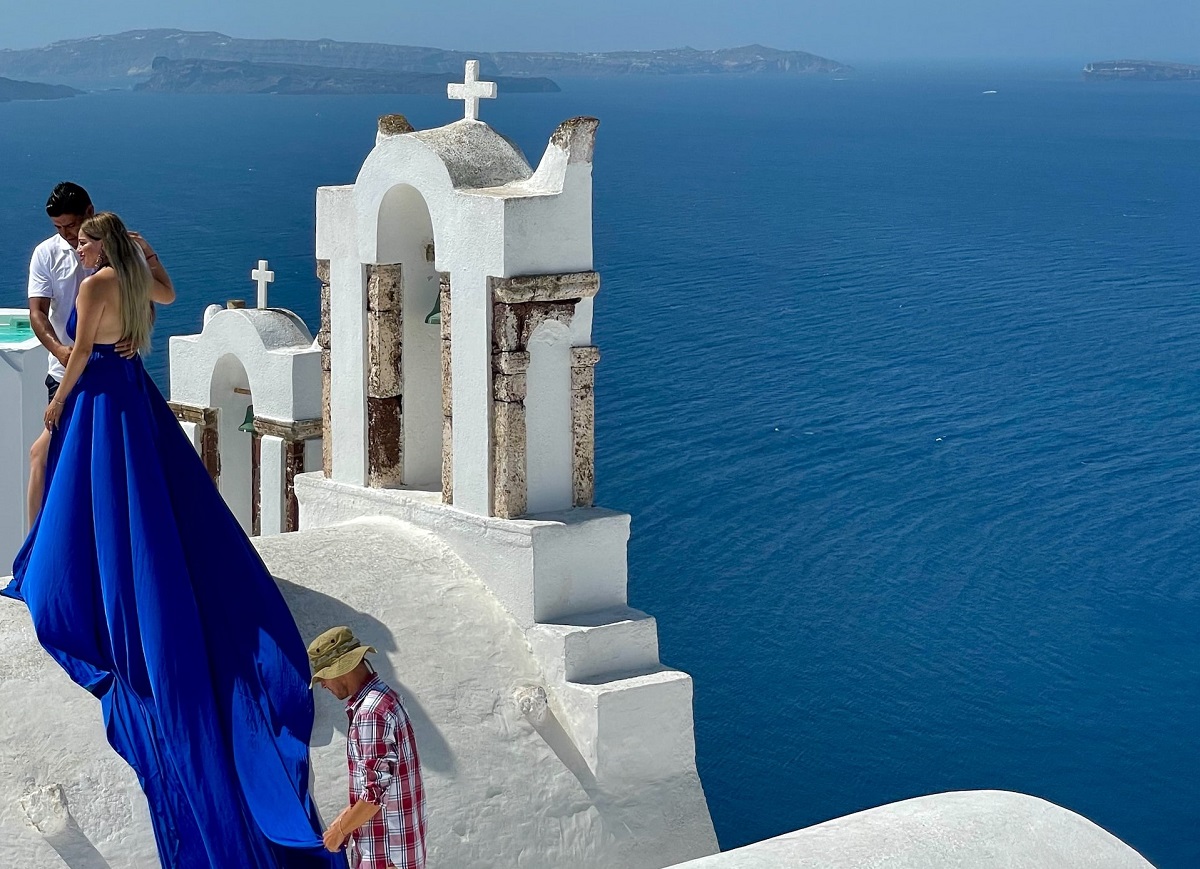 Γάμος στη Σαντορίνη © Unsplash