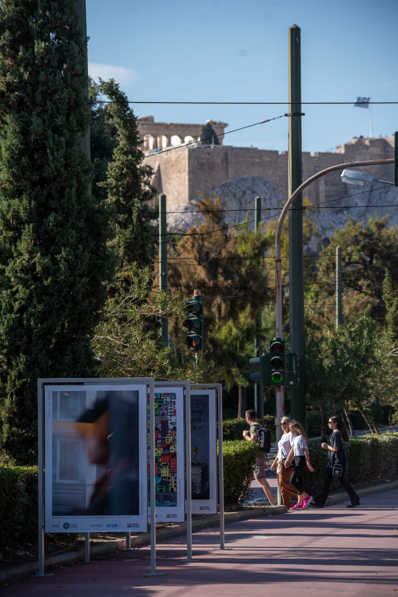 Υπαίθρια έκθεση στη Βασ. Όλγας με έργα για τις «Πόλεις του Αύριο»