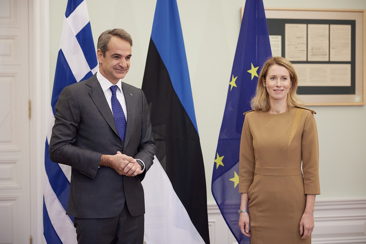 Δείτε live τις δηλώσεις Μητσοτάκη – Κάλας από την Εσθονία