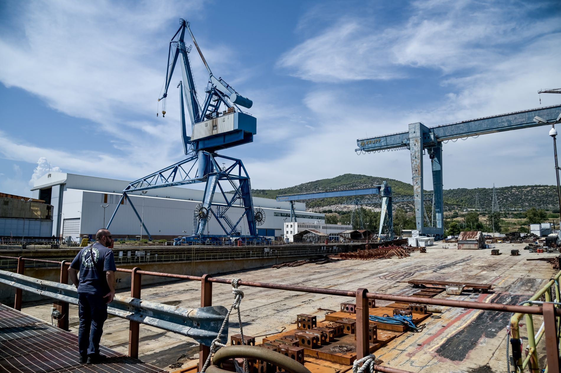 Τα Ναυπηγεία Ελευσίνας © Eurokinissi