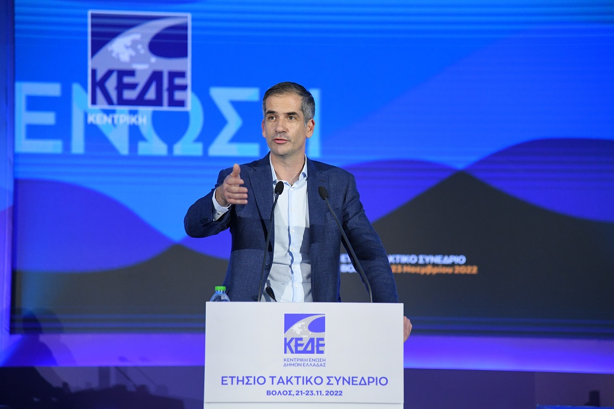 Μπακογιάννης στην ΚΕΔΕ: Το κράτος μεγαλύτερος τζαμπατζής στον Δήμο Αθηναίων