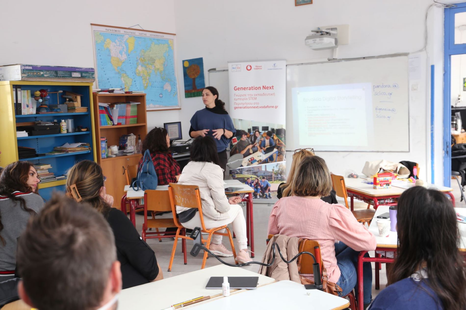Εκπαιδευτικά εργαστήρια στη Νάξο από το Ίδρυμα Vodafone © ΔΤ
