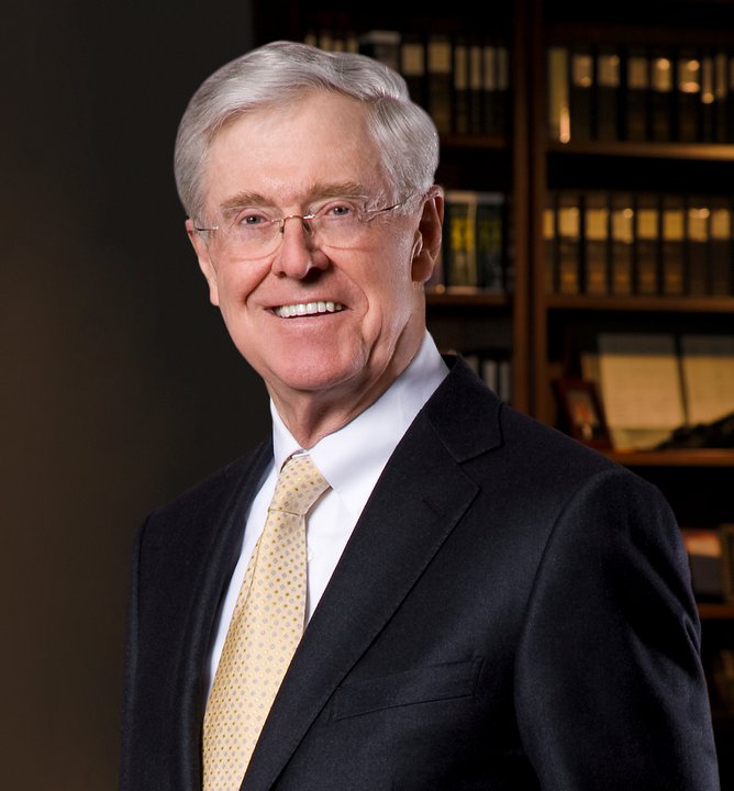 Ο Charles Koch © Facebook / Charles G. Koch 