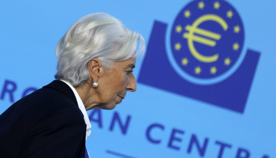 Η επικεφαλής της Κριστίν Λαγκάρντ © EPA/RONALD WITTEK