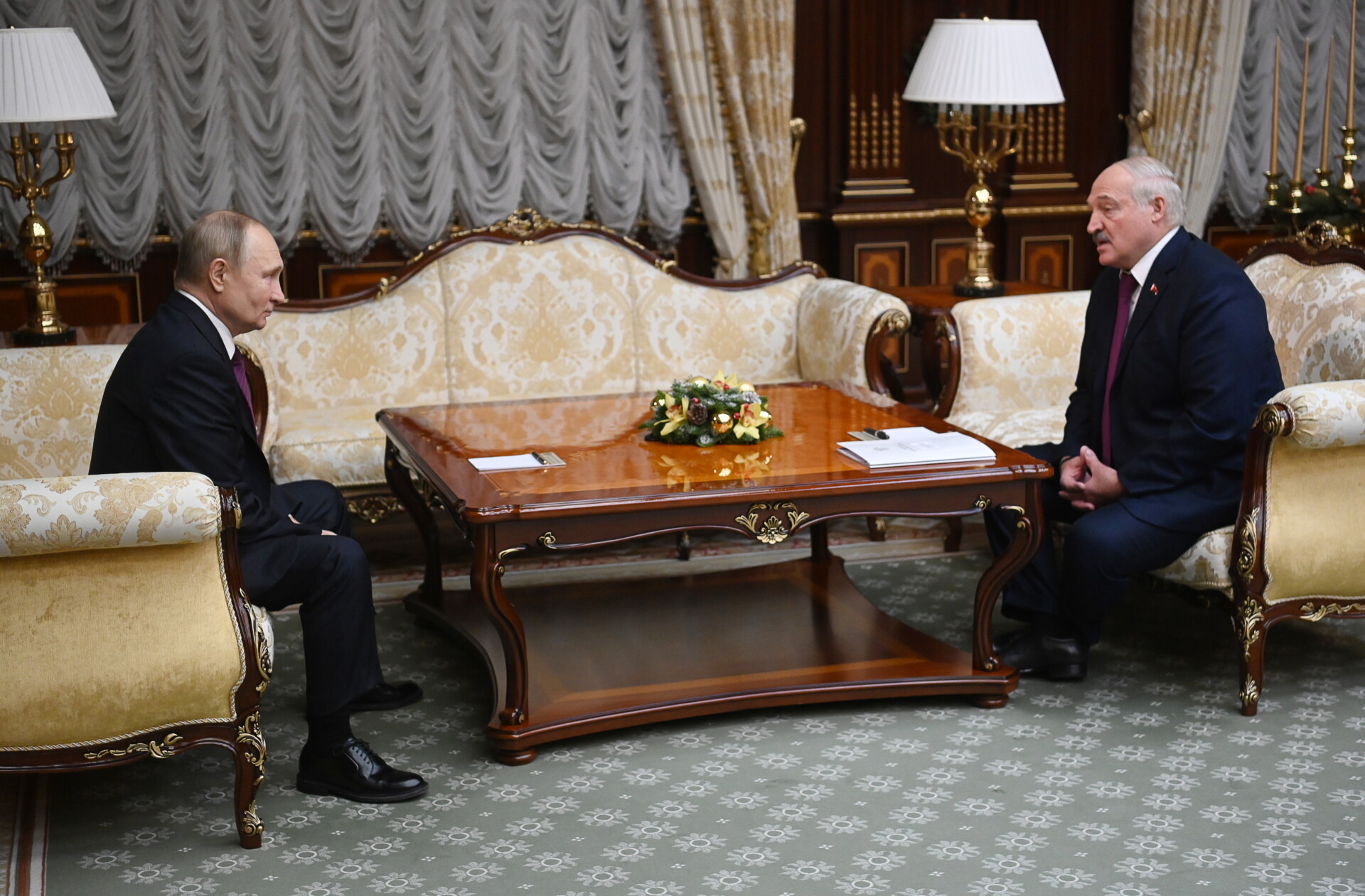 Συνάντηση Πούτιν - Λουκασένκο © EPA/SPUTNIK/KREMLIN