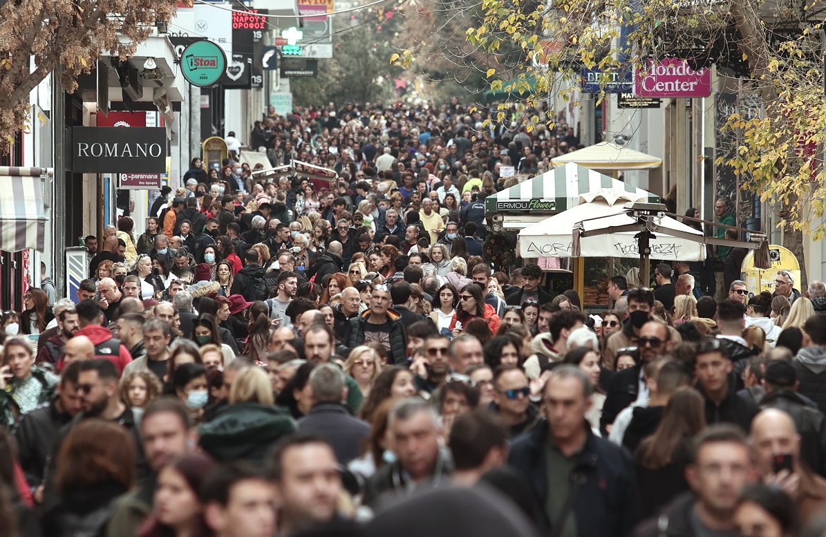 Κίνηση στην Ερμού © InTime