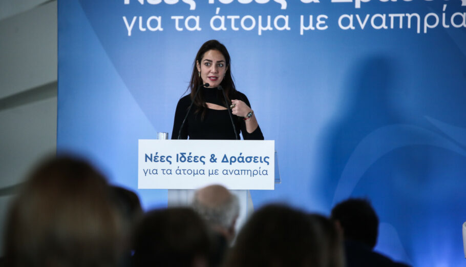 Η υφυπουργός Εργασίας, Δόμνα Μιχαηλίδου © (ΣΤΕΛΙΟΣ ΣΤΕΦΑΝΟΥ/EUROKINISSI)
