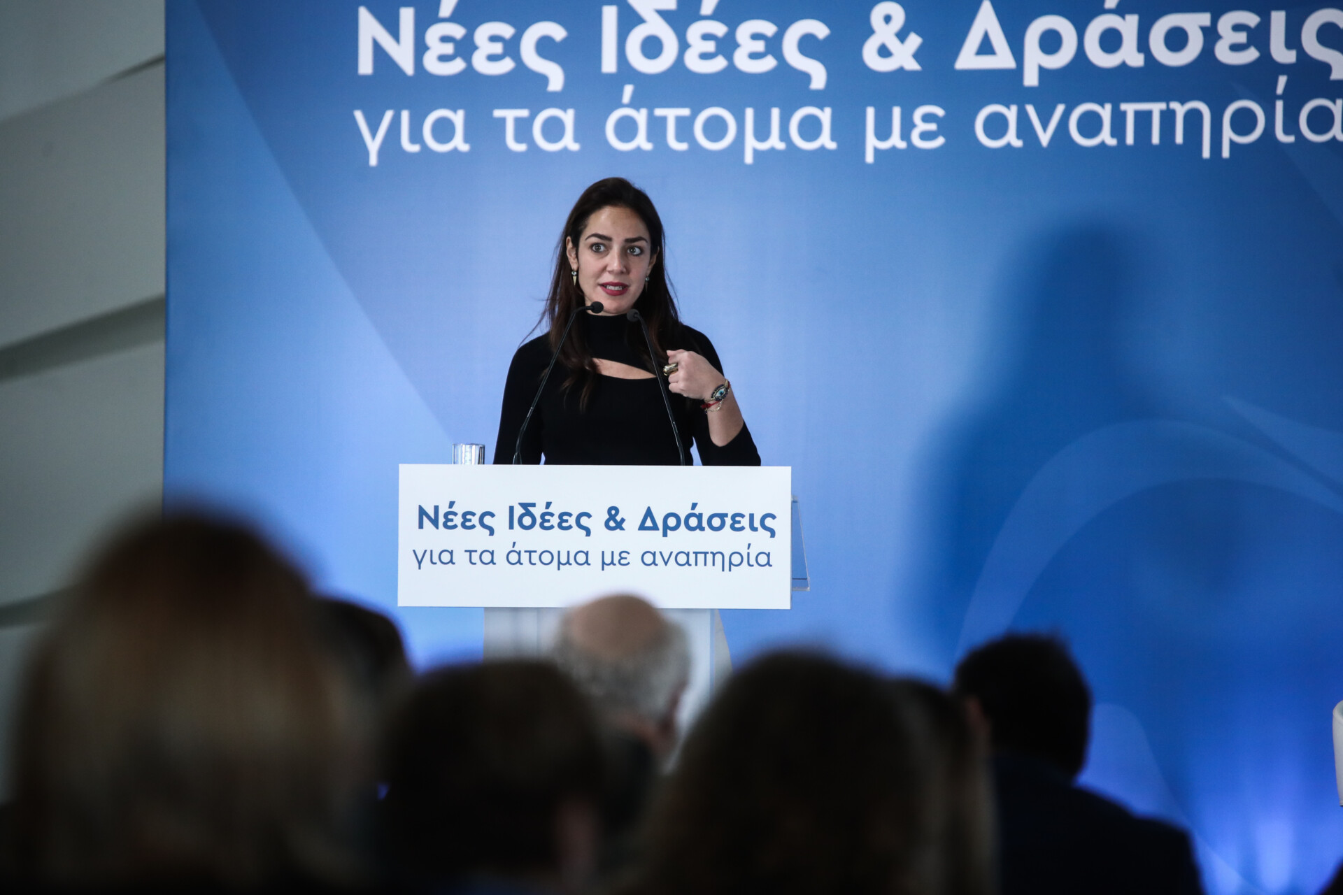 Η υφυπουργός Εργασίας, Δόμνα Μιχαηλίδου © (ΣΤΕΛΙΟΣ ΣΤΕΦΑΝΟΥ/EUROKINISSI)