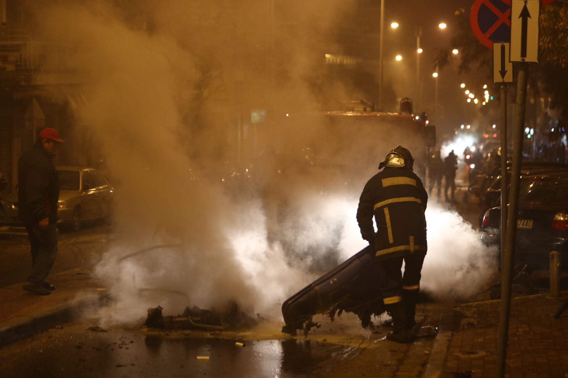 Τουλάχιστον 15 προσαγωγές για τα επεισόδια στη Θεσσαλονίκη