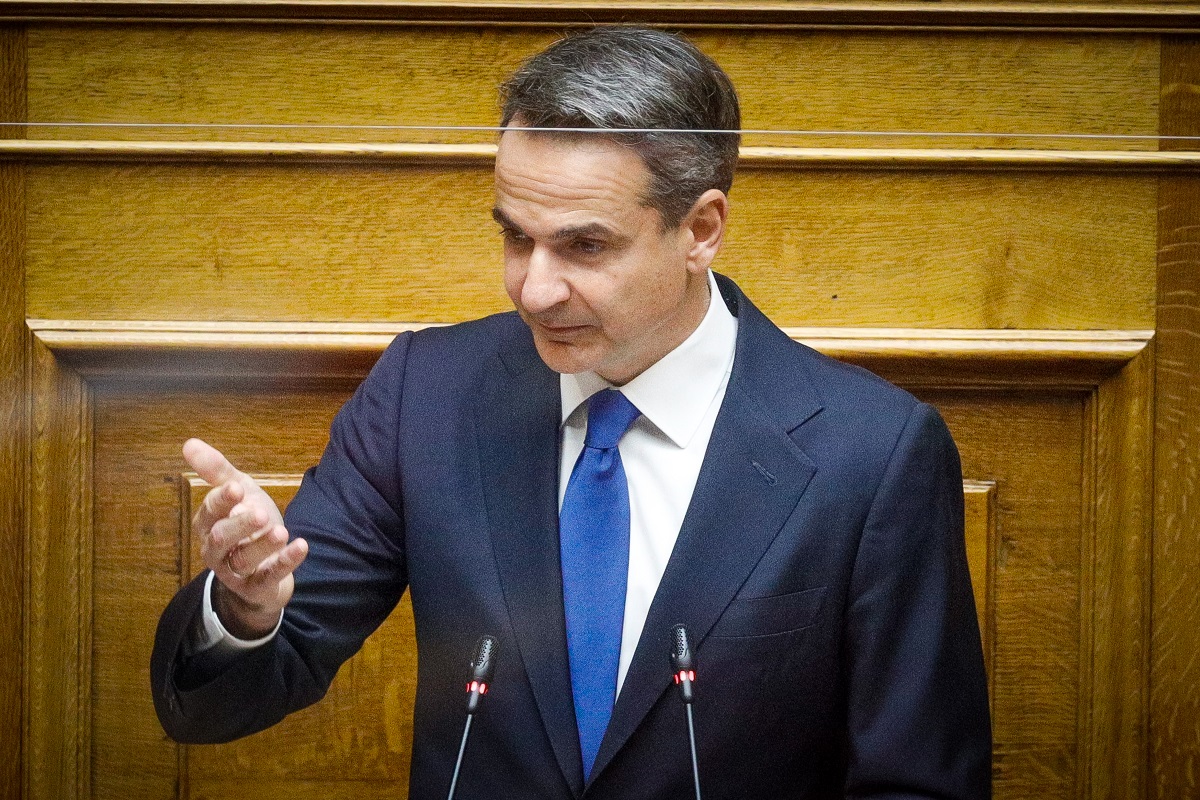 Ο Κυριάκος Μητσοτάκης © Eurokinissi