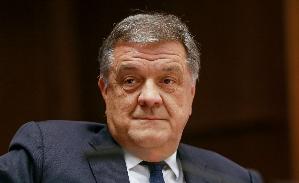 O πρώην ευρωβουλευτής Αντόνιο Παντσέρι © EPA/STEPHANIE LECOCQ