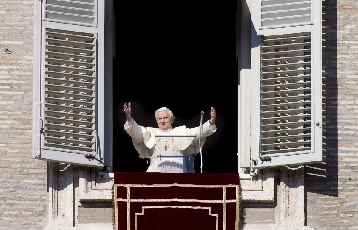 Ο πρώην πάπας Βενέδικτος ©EPA/DANILO SCHIAVELLA