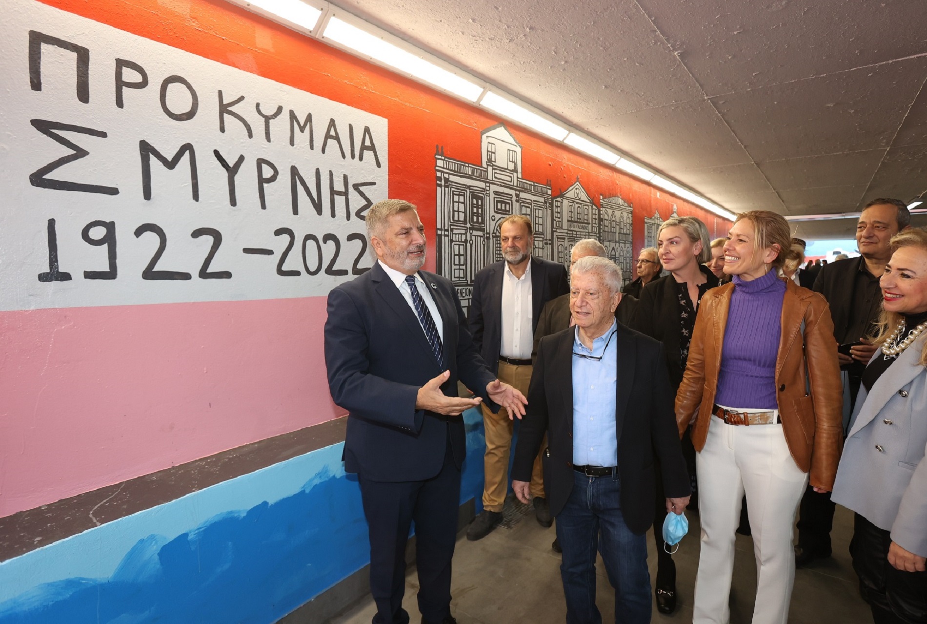 Προς χρήση η ανακαινισμένη διάβαση της Λ. Συγγρού, «Χρυσόστομος Σμύρνης»