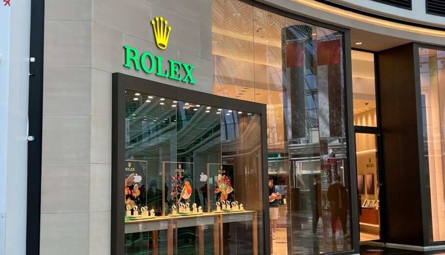 Το κατάστημα της Rolex στο Dubai Mall © PrintScreen / YouTube