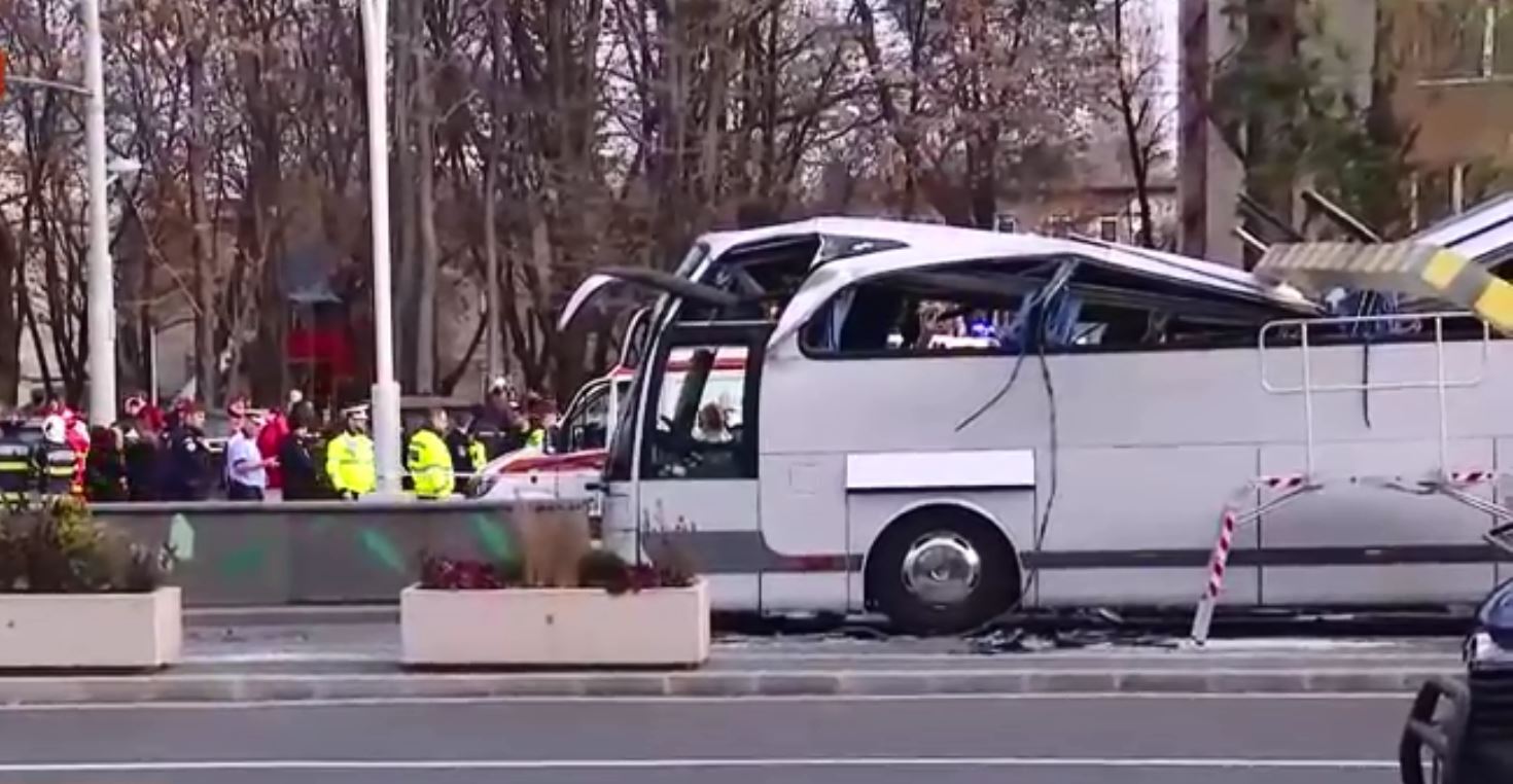 Τροχαίο στη Ρουμανία © Printscreen