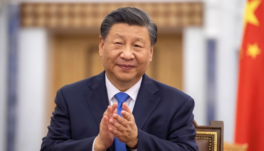 Ο Κινέζος πρόεδρος, Σι Τζινπίνγκ © EPA/BANDAR ALJALOUD / HANDOUT
