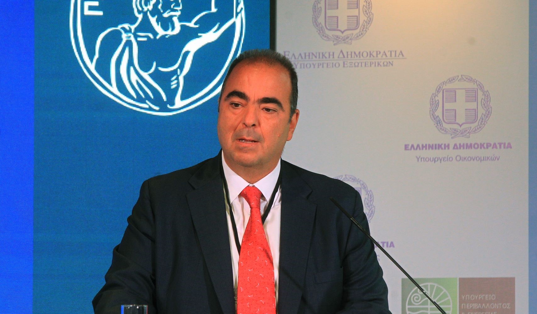 Ο CEO της ΕΧΑΕ, Γιάννος Κοντόπουλος ©ΑΠΕ-ΜΠΕ