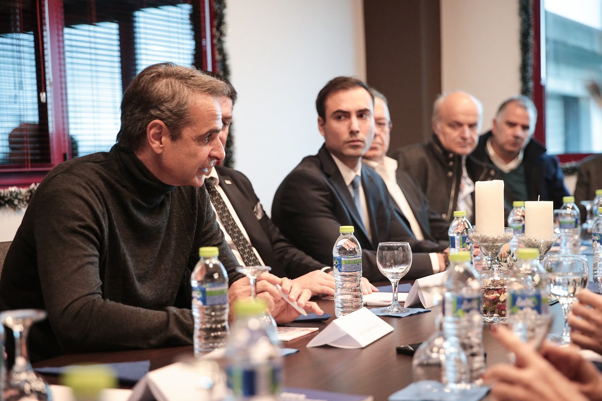 Μητσοτάκης: Ένταξη στο δίκτυο επιχειρήσεων που χρησιμοποιούν ΑΠΕ