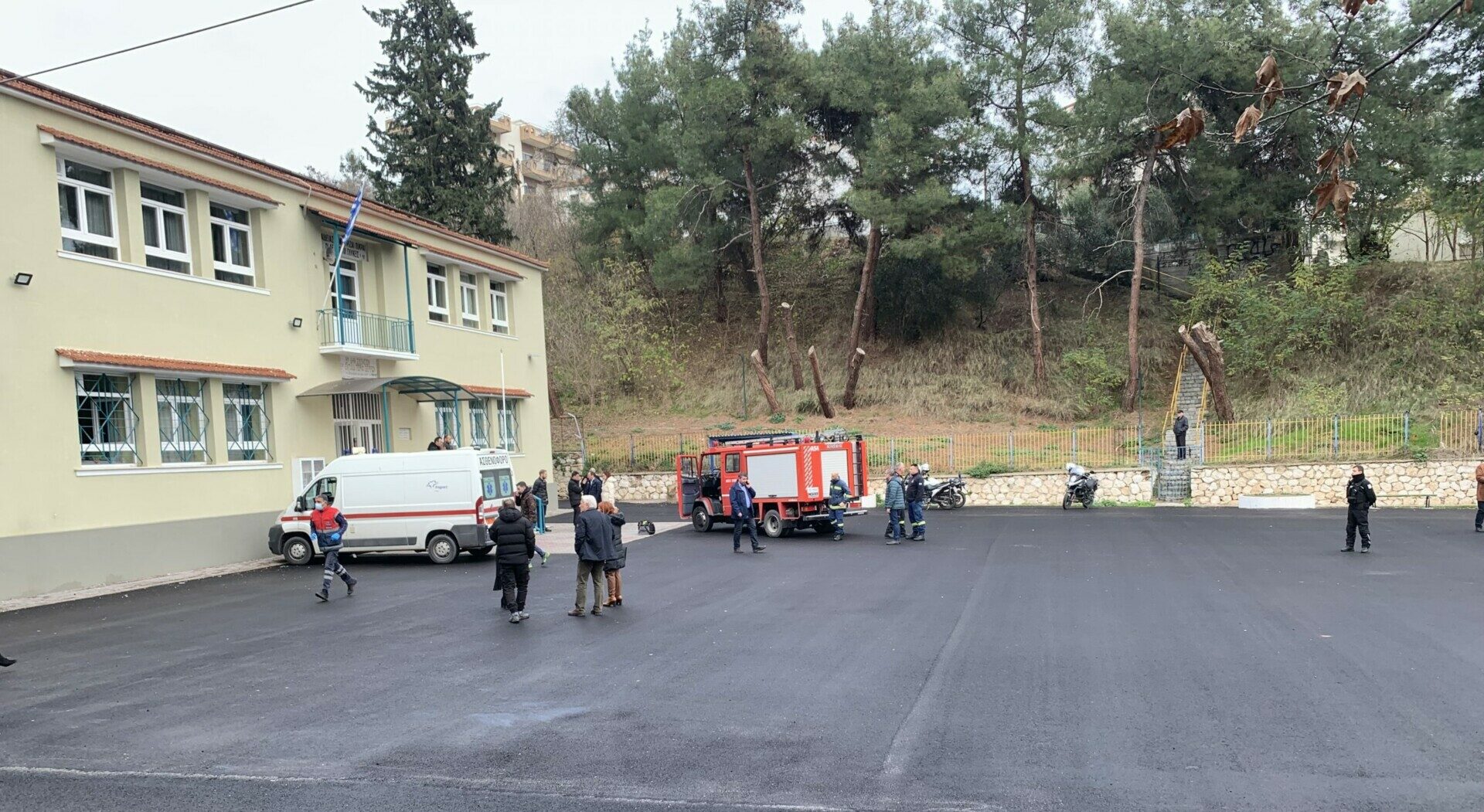 Έκρηξη σε σχολείο στις Σέρρες © aveserres.gr