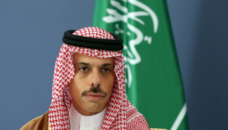 Ο υπουργός Εξωτερικών της Σαουδικής Αραβίας Φαϊζάλ μπιν Φαρχάν Αλ Σαούντ © EPA/ANDREJ CUKIC