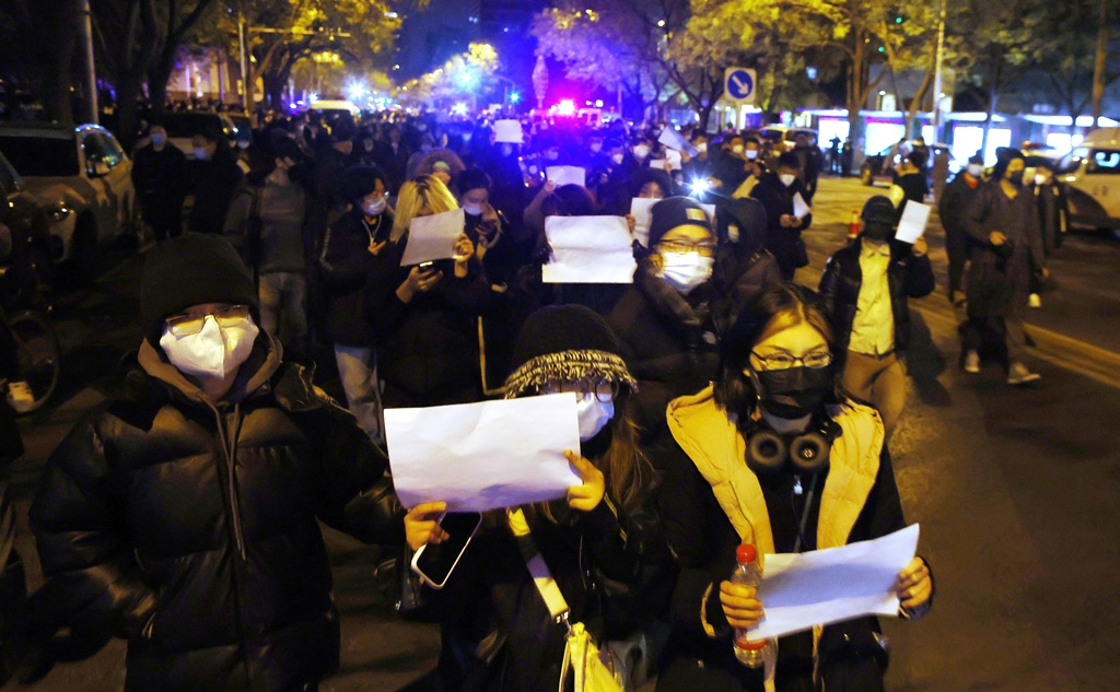 Human Rights Watch: Υπό κράτηση πολλοί διαδηλωτές στην Κίνα