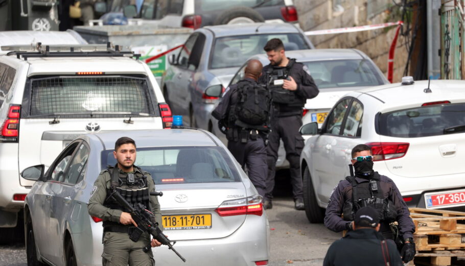 Επίθεση στην Ιερουσαλήμ © EPA/ABIR SULTAN
