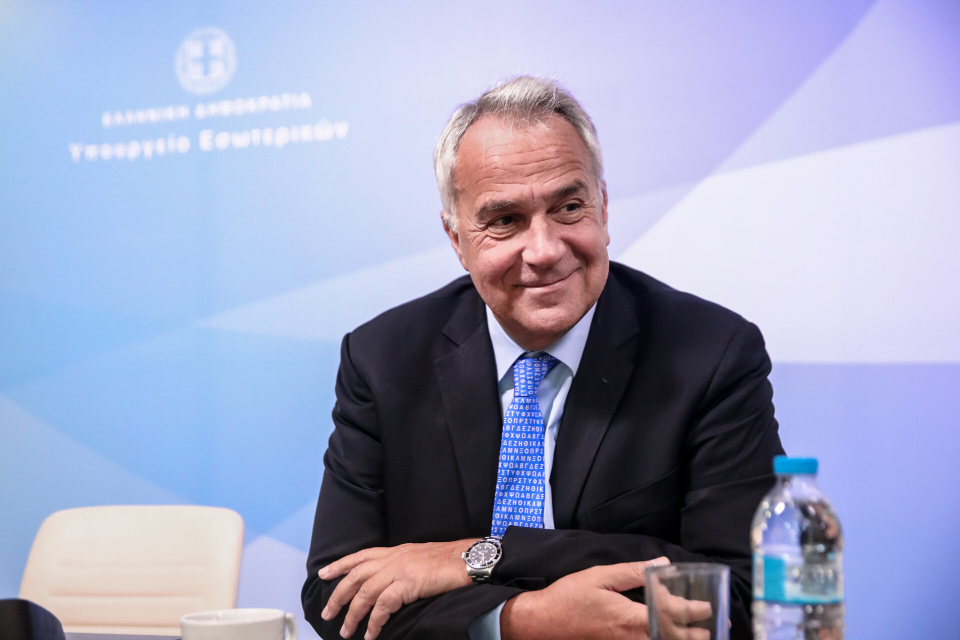 Ο υπουργός Εσωτερικών Μάκης Βορίδης © (ΓΙΑΝΝΗΣ ΠΑΝΑΓΟΠΟΥΛΟΣ/EUROKINISSI)