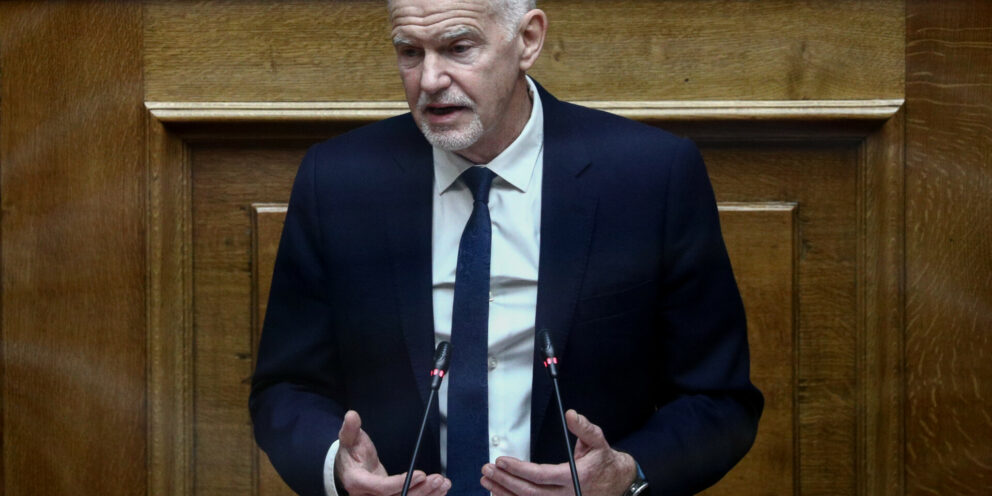 Την αποποινικοποίηση της κάνναβης πρότεινε στη Βουλή ο Γιώργος Παπανδρέου