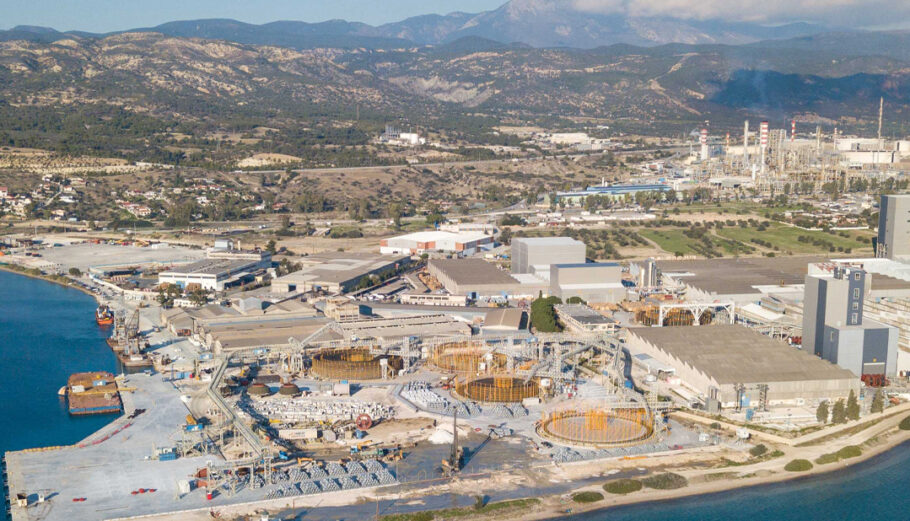 Το εργοστάσιο της Hellenic Cables στην Κόρινθο © ΔΤ